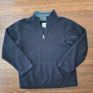 Black Boy's Fleece Pullover